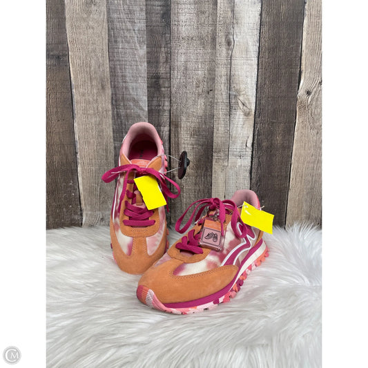 Shoes Luxury Designer By Marc Jacobs In Orange & Pink, Size: 8