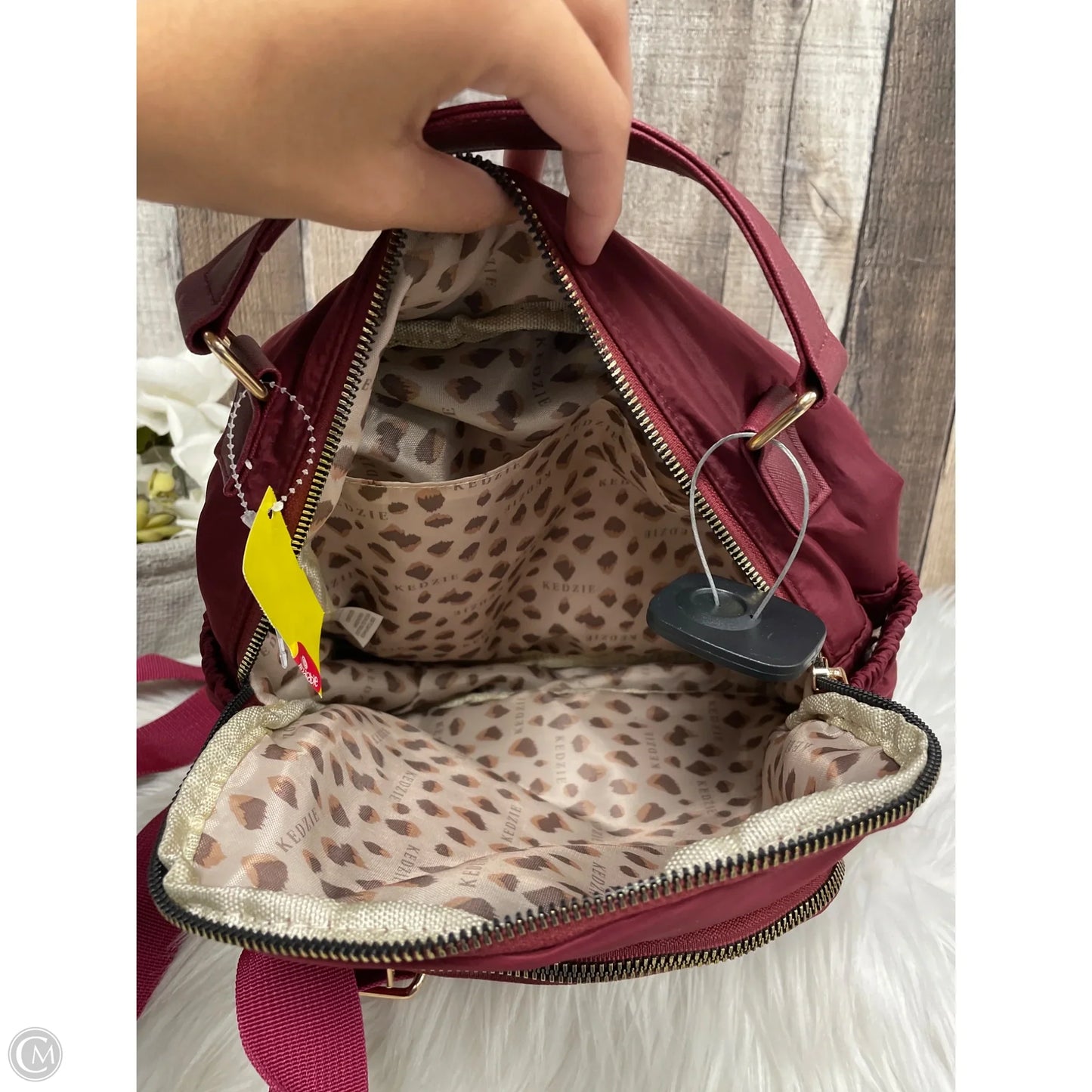 Backpack By Kedzie, Size: Medium