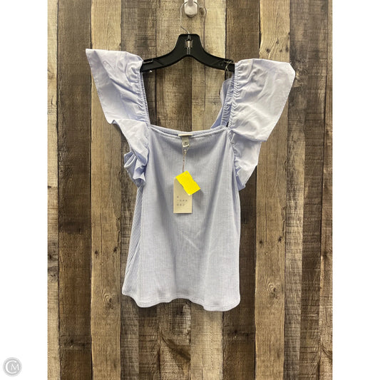 Top Sleeveless By A New Day In Blue, Size: M