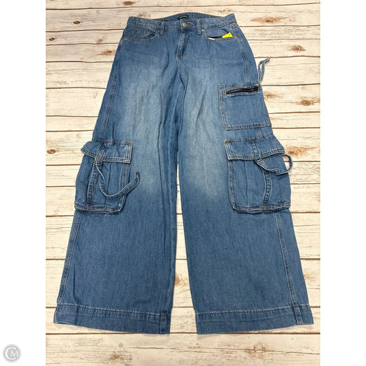 Jeans Wide Leg By Wild Fable In Blue Denim, Size: 4