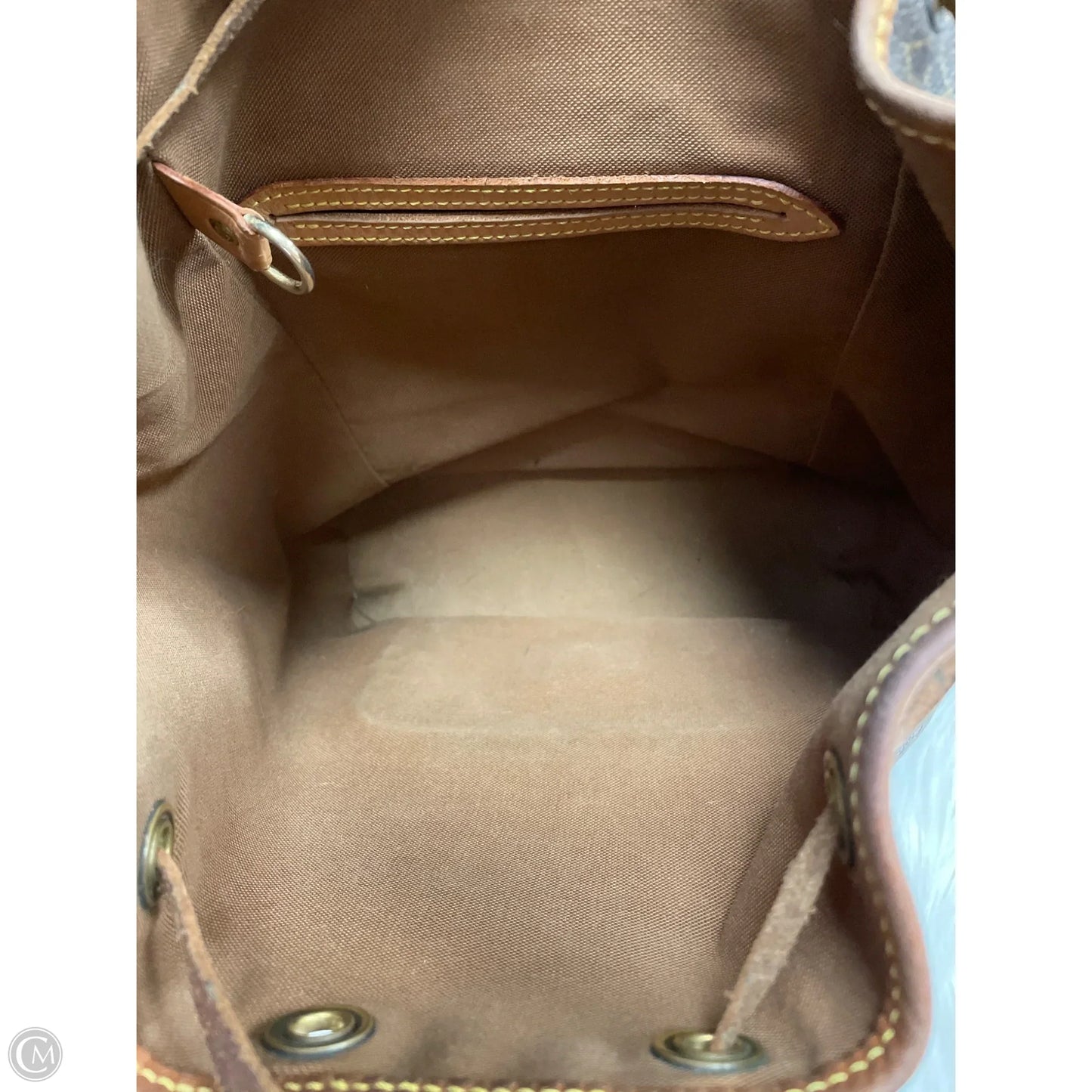 Backpack Luxury Designer By Louis Vuitton, Size: Medium