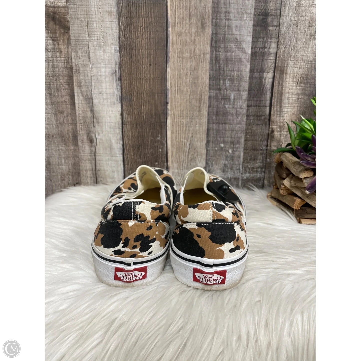 Shoes Athletic By Vans In Animal Print, Size: 11