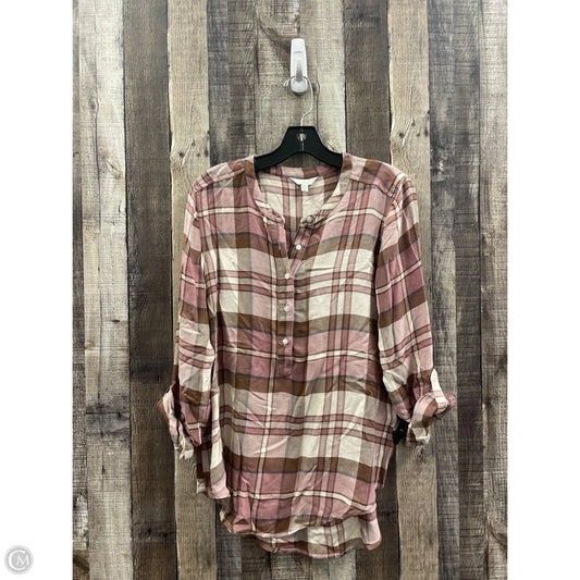 Top Long Sleeve By Lucky Brand In Multi-colored, Size: S