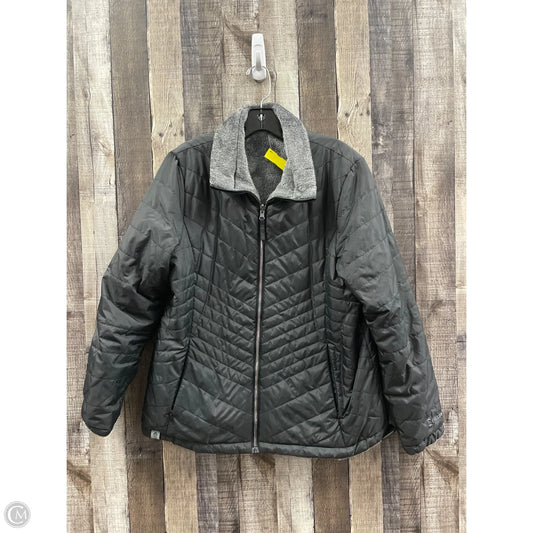 Coat Puffer & Quilted By Free Country In Black, Size: L