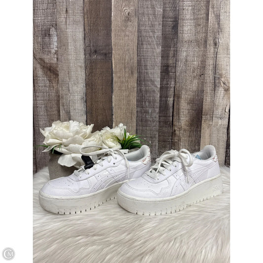 Shoes Sneakers Platform By Asics In White, Size: 6.5