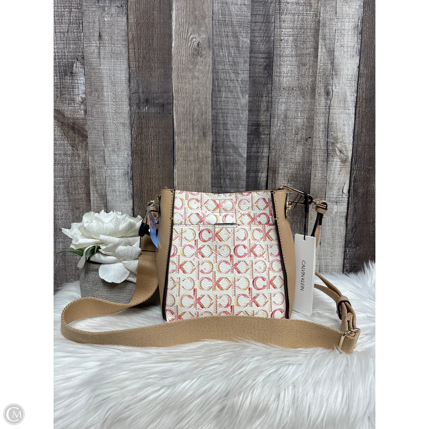 Handbag By Calvin Klein, Size: Medium