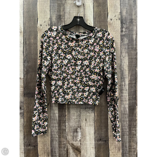 Top Long Sleeve By Wild Fable In Floral Print, Size: S