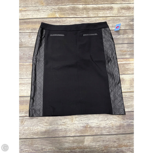 Skirt Midi By Calvin Klein In Black, Size: 16