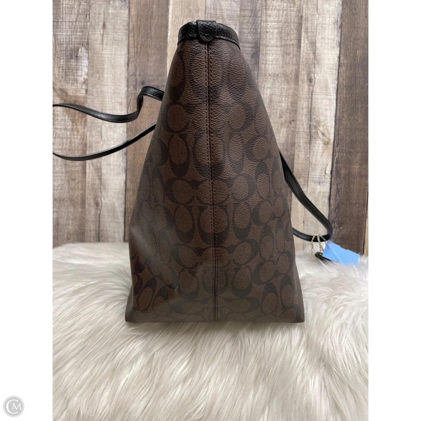 Tote Designer By Coach, Size: Large