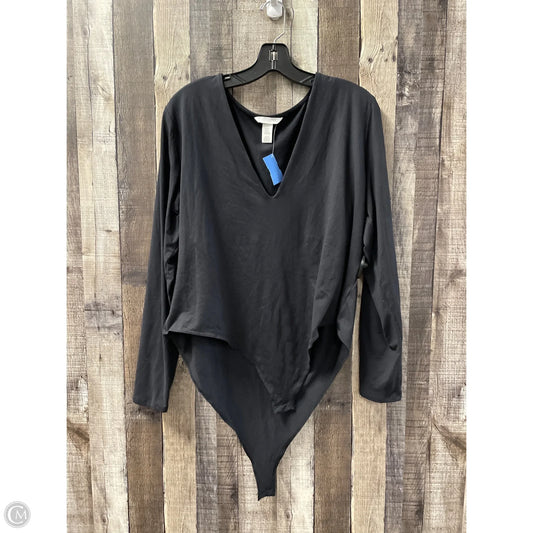 Bodysuit By H&m In Black, Size: Xxl