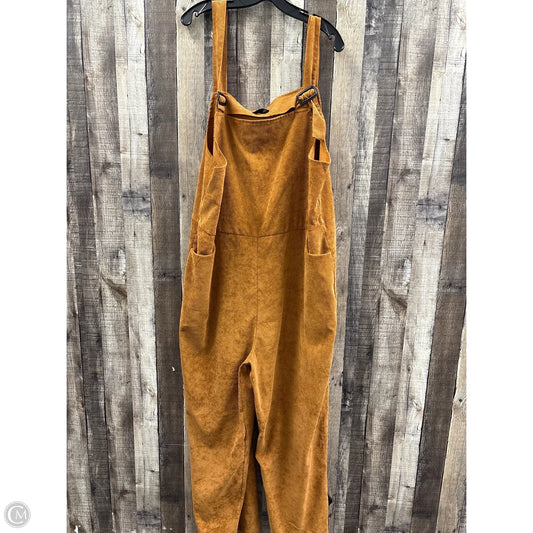 Jumpsuit By Shein In Brown, Size: 4x