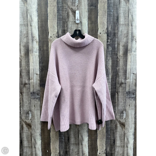 Sweater By Ava & Viv In Pink, Size: 2x
