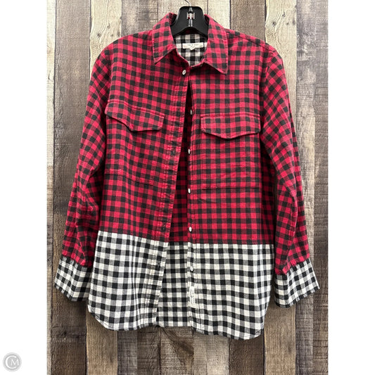 Top Long Sleeve By Rag And Bone In Multi-colored, Size: Xs