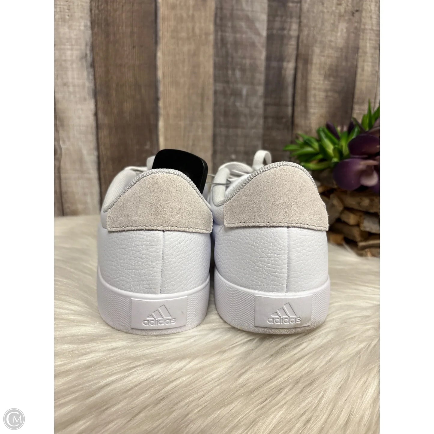 Shoes Athletic By Adidas In White, Size: 9