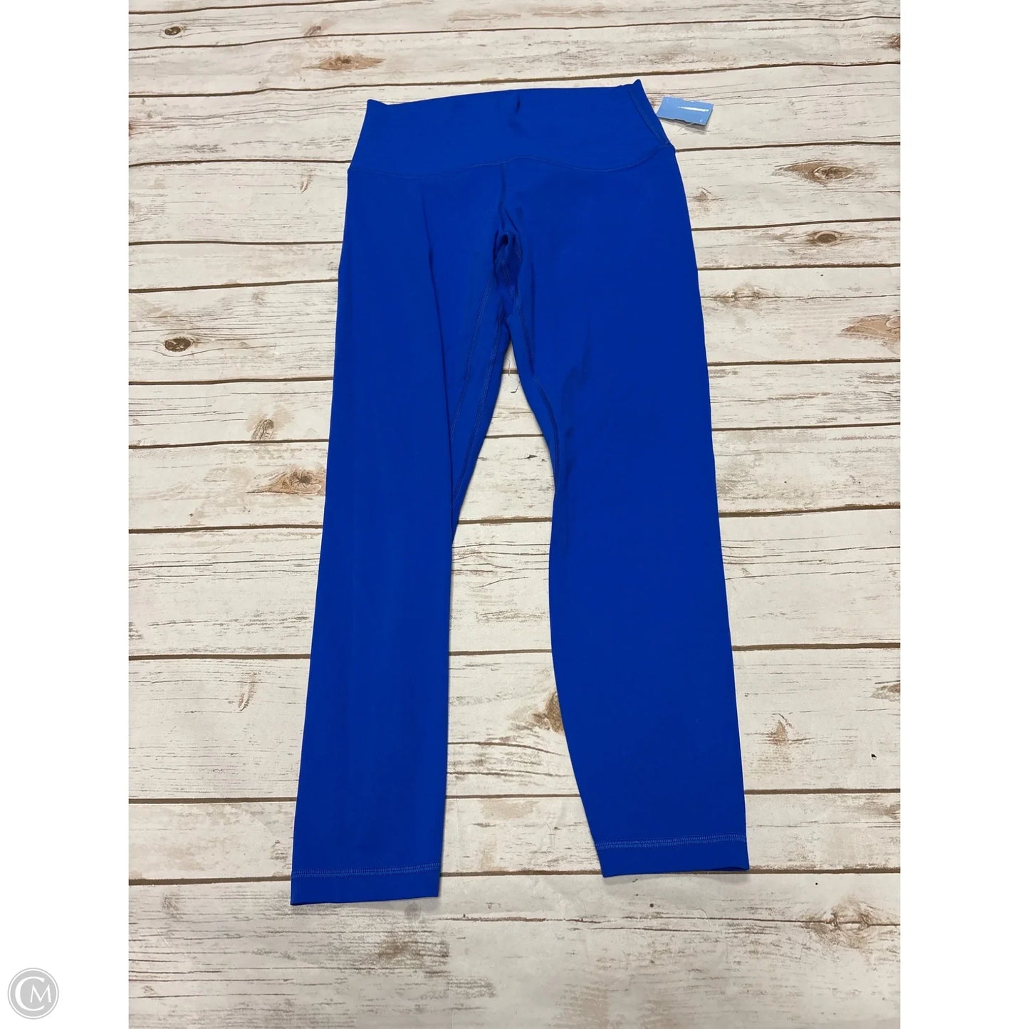 Athletic Leggings By Lululemon In Blue, Size: 8