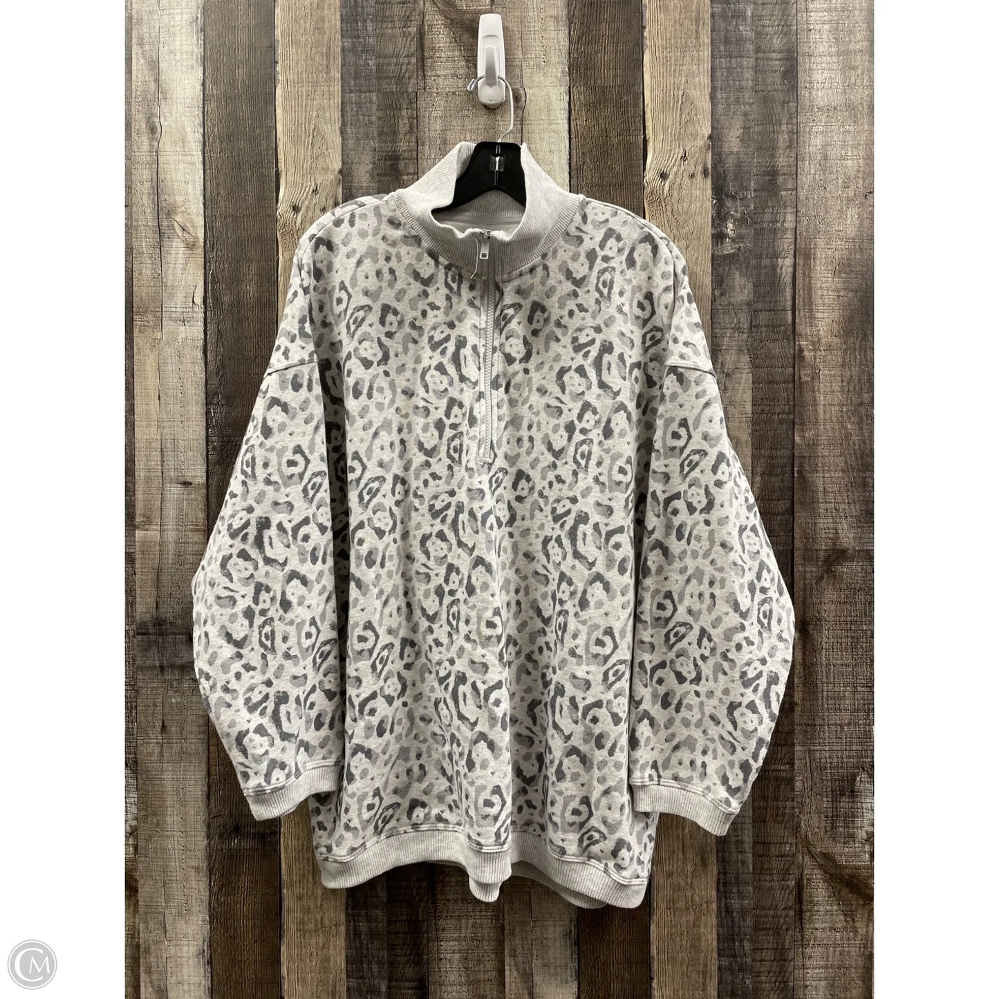 Sweatshirt Collar By Aerie In Animal Print, Size: M