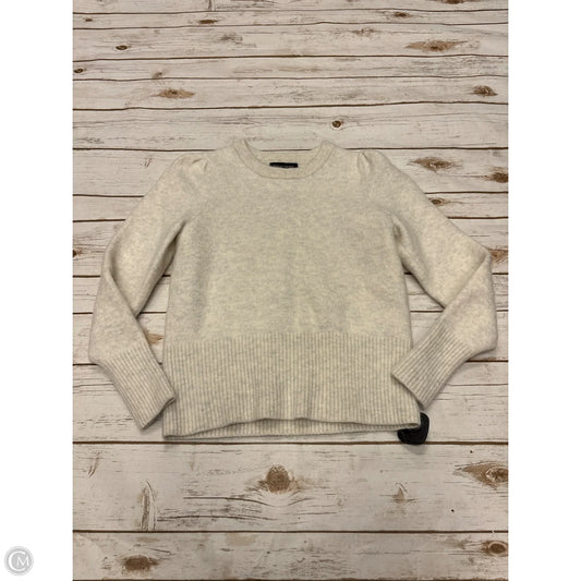 Sweater By Banana Republic In Ivory, Size: S