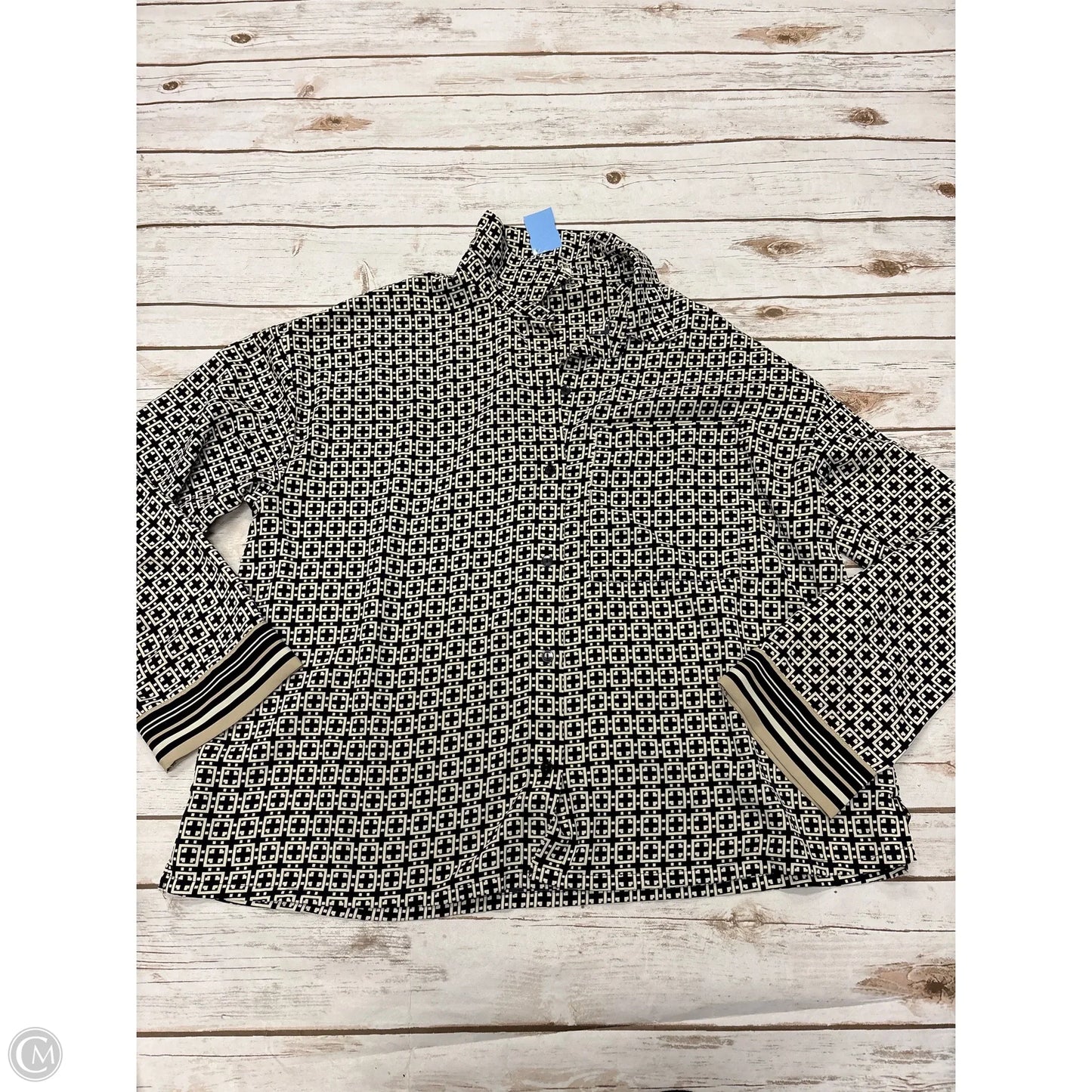 Pants Set 2pc By Abercrombie And Fitch In Black & Cream, Size: L