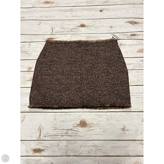 Skirt Mini & Short By Cme In Bronze, Size: 6