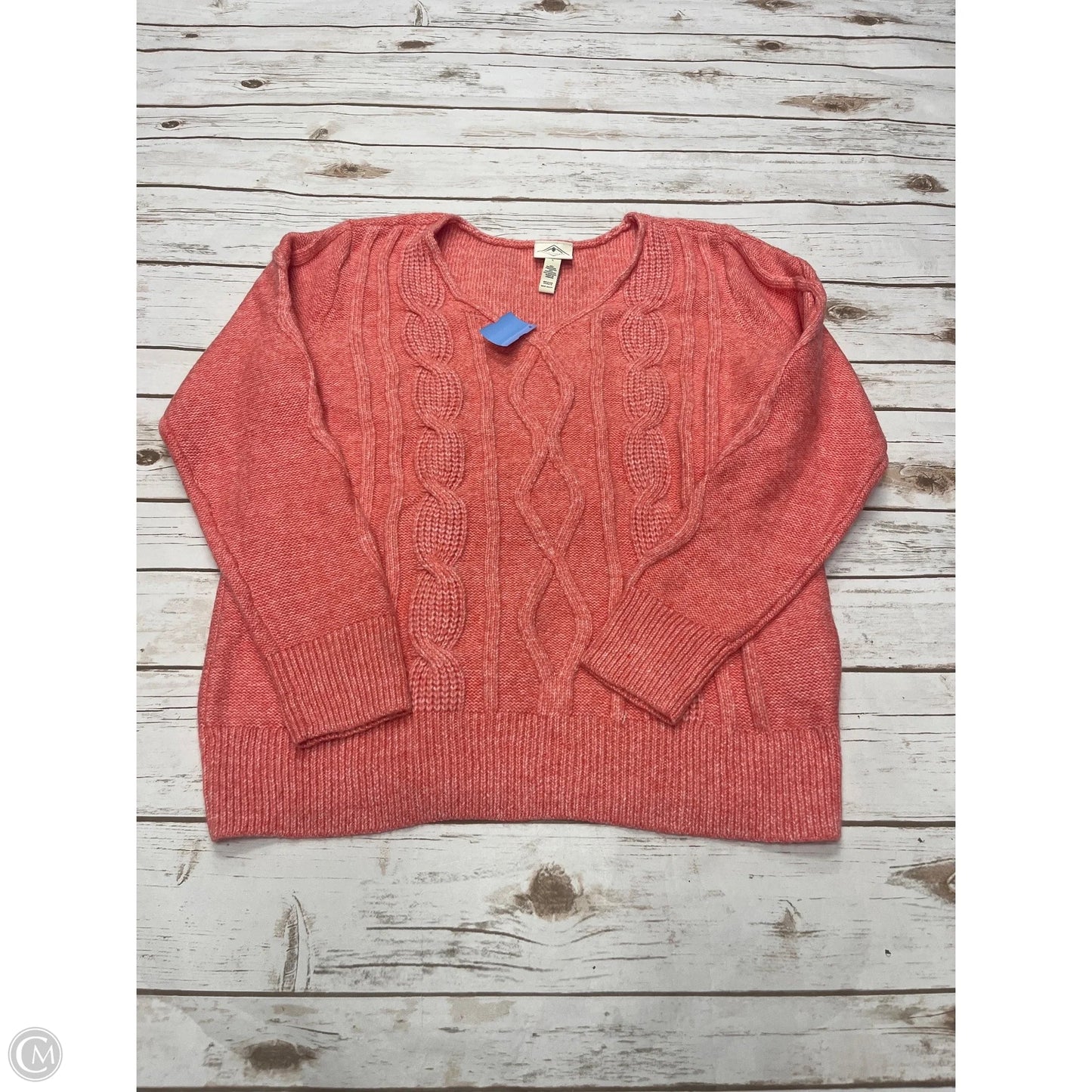 Sweater By St Johns Bay In Pink, Size: L