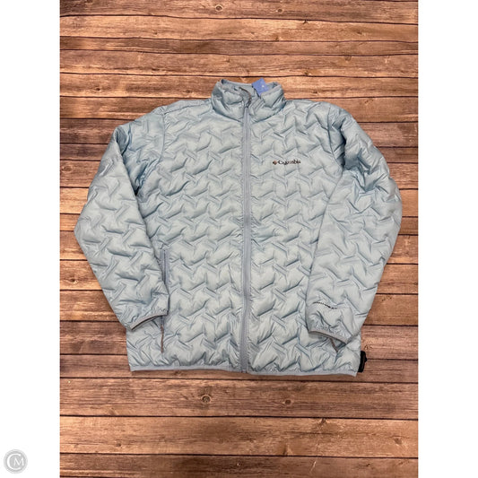 Coat Puffer & Quilted By Columbia In Blue, Size: L