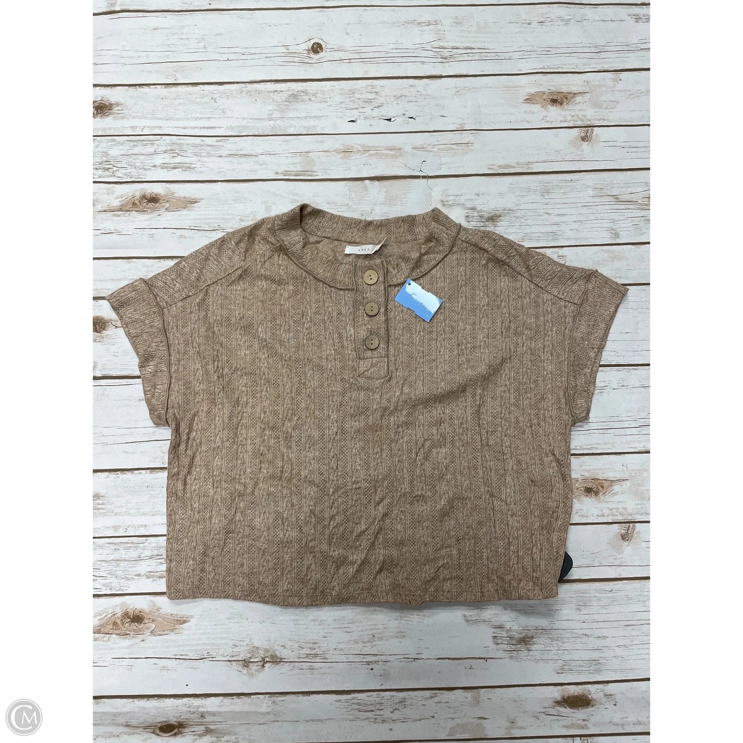 Pants Set 2pc By Lush In Tan, Size: M