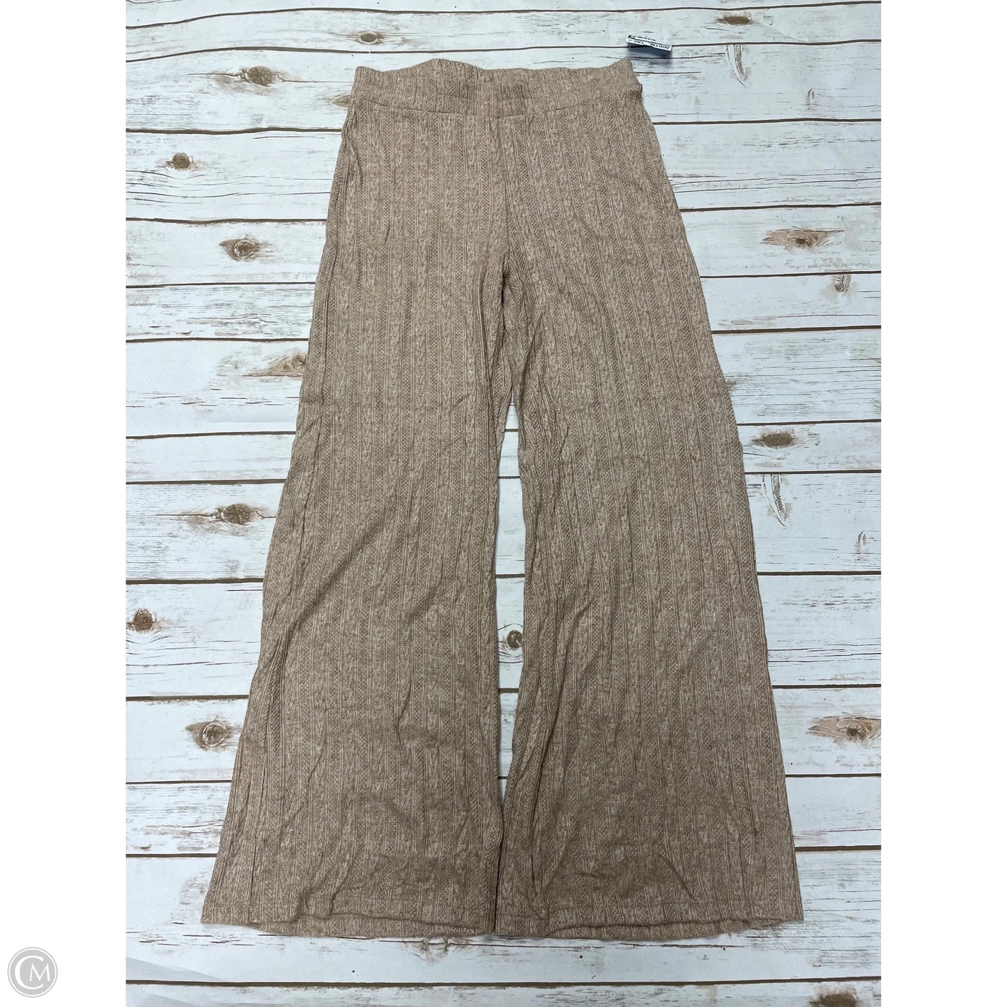 Pants Set 2pc By Lush In Tan, Size: M