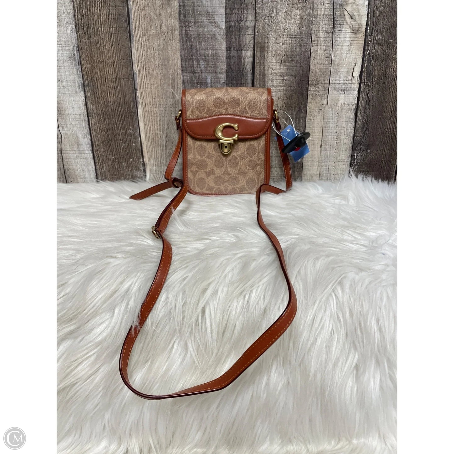 Crossbody Designer By Coach, Size: Small