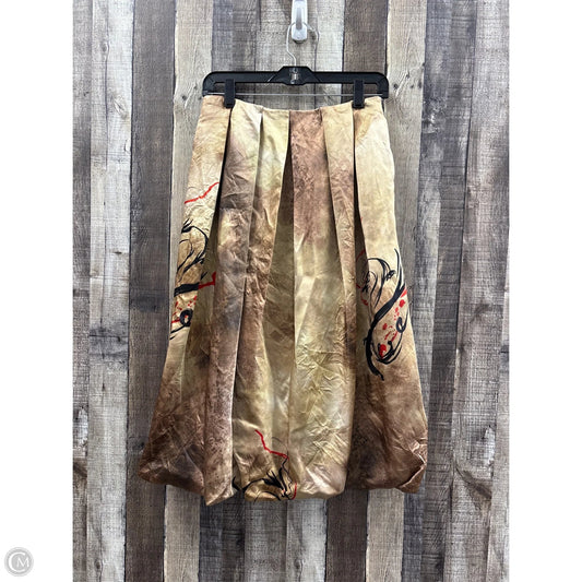 Skirt Midi By Zara In Multi-colored, Size: M