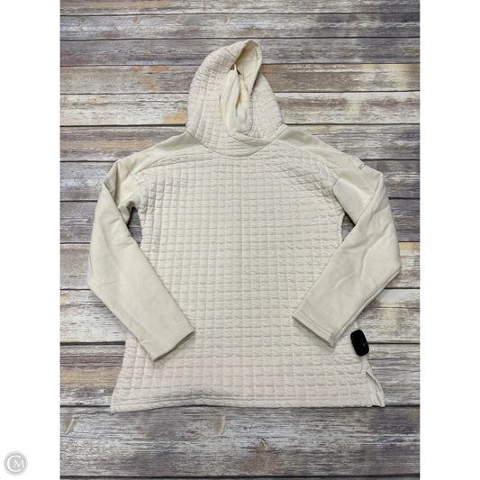Athletic Sweatshirt Hoodie By Columbia In Ivory, Size: Xs