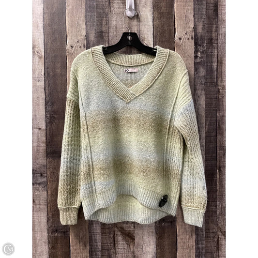 Sweater By So In Green, Size: S