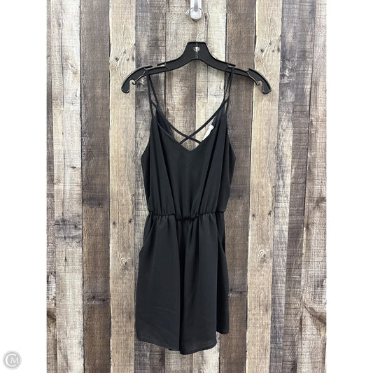 Romper By Lush In Black, Size: S