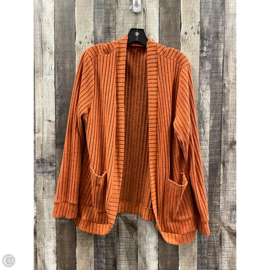 Cardigan By Cmf In Orange, Size: 2x