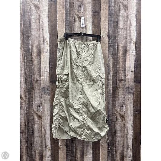 Skirt Maxi By Divided In Green, Size: Xl
