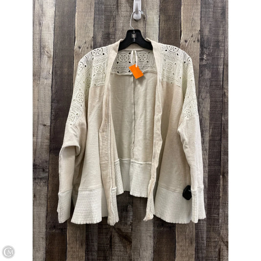 Cardigan By Anthropologie In Ivory, Size: M