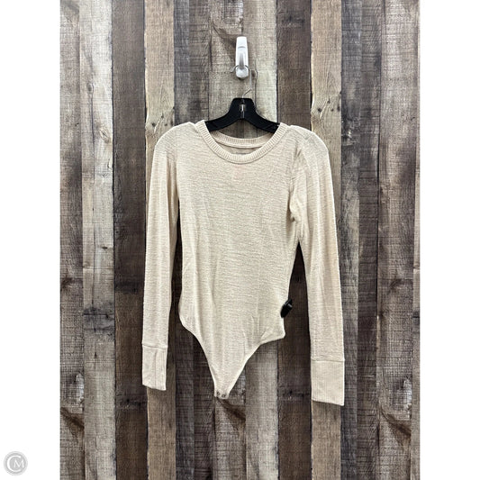 Bodysuit By Abercrombie And Fitch In Tan, Size: S