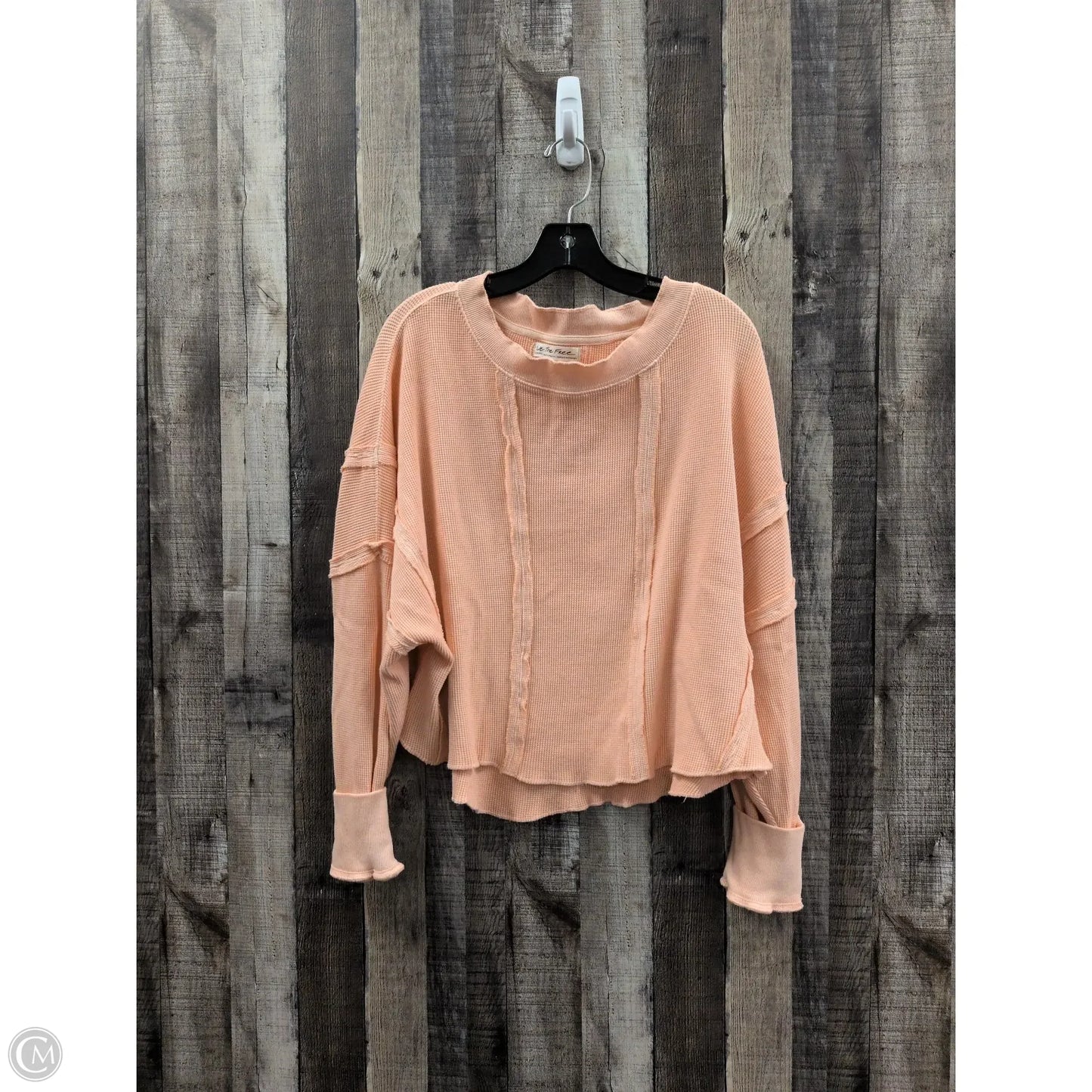 Top Long Sleeve By We The Free In Peach, Size: Xs