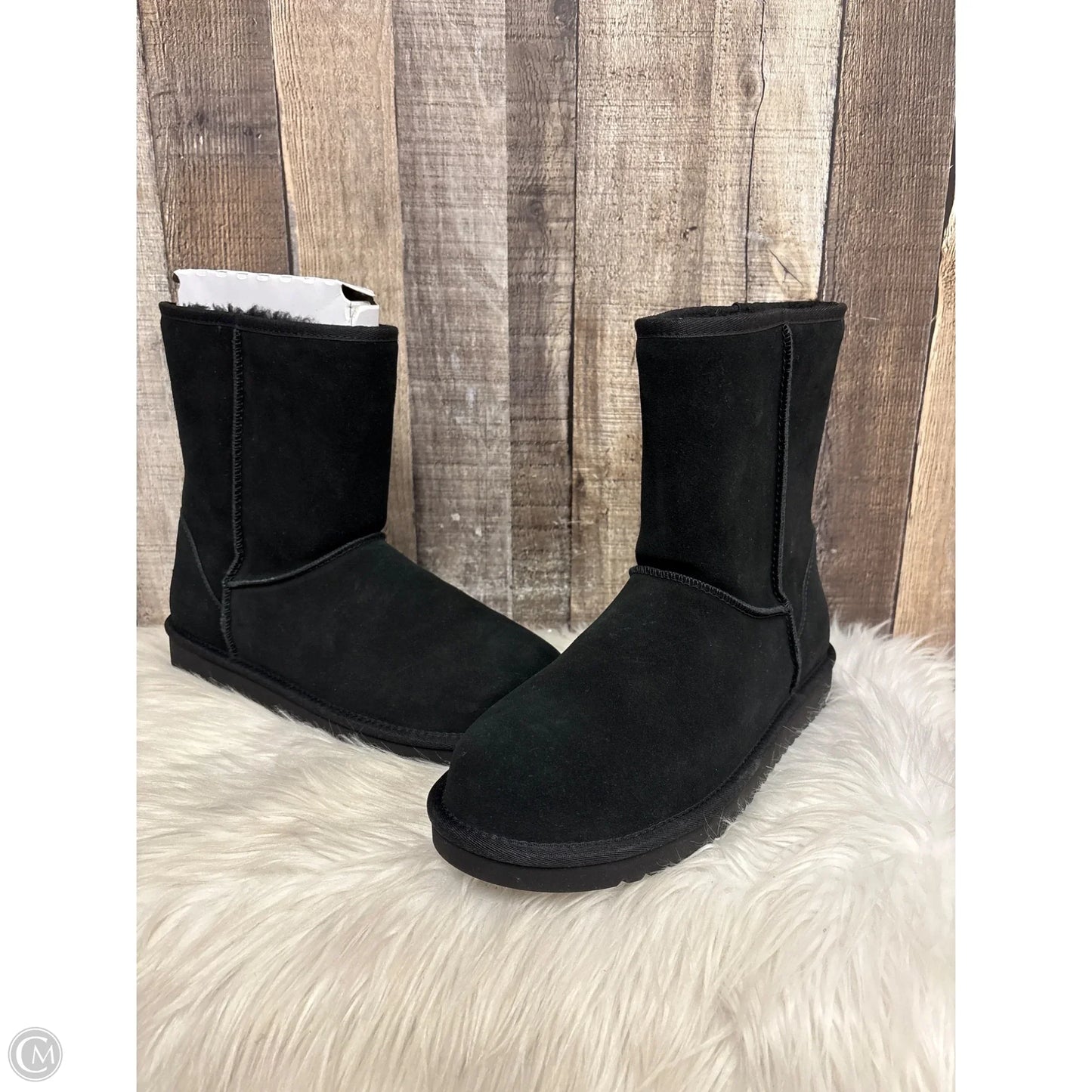 Boots Mid-calf Flats By Koolaburra By Ugg In Black, Size: 11