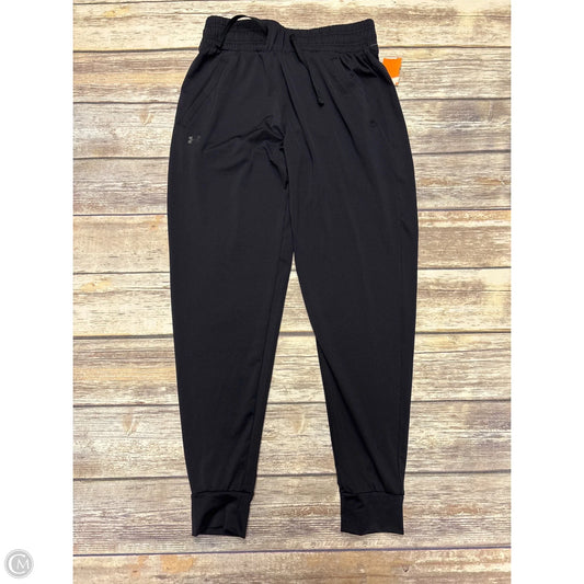 Athletic Pants By Under Armour In Black, Size: Xs