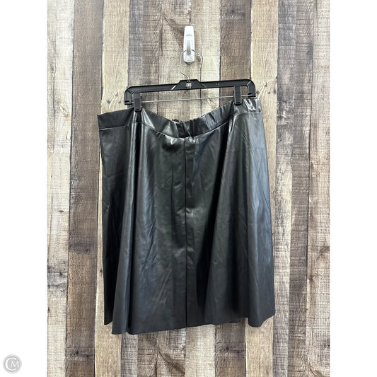 Skirt Midi By Shein In Black, Size: 4x