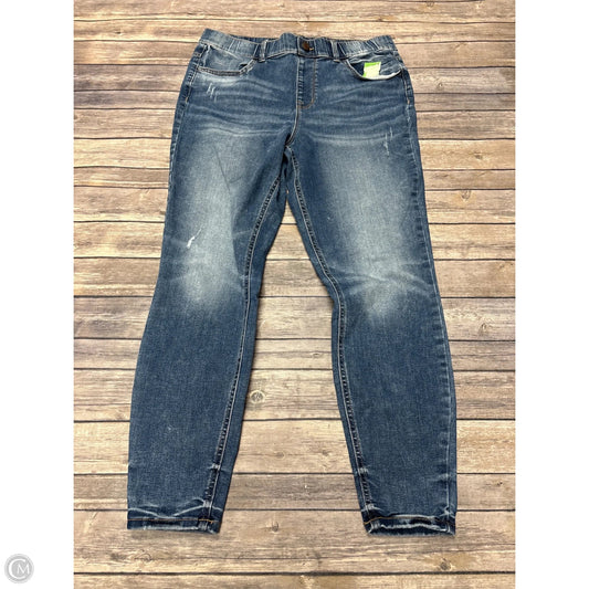 Jeans Straight By Maurices In Blue Denim, Size: L