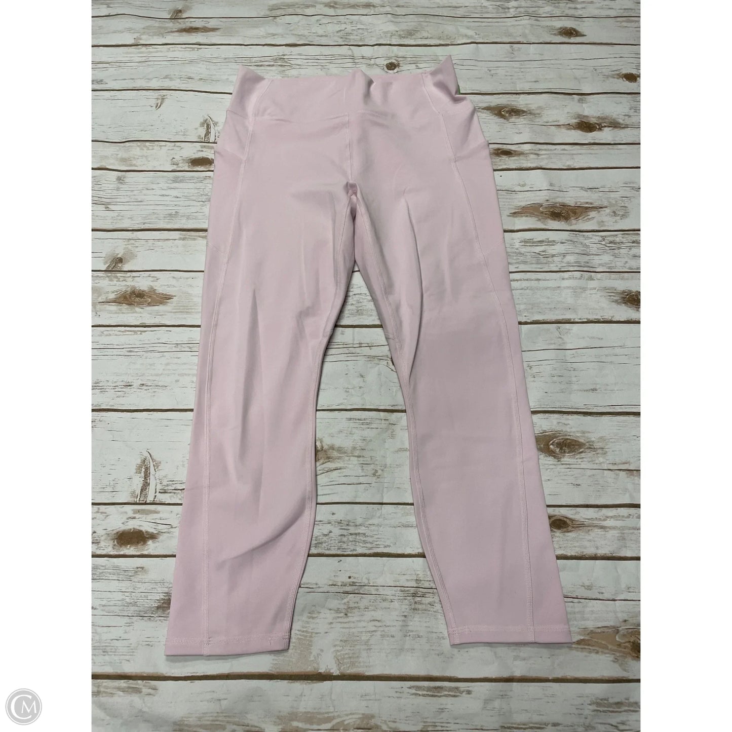 Athletic Leggings By Fabletics In Pink, Size: Xl