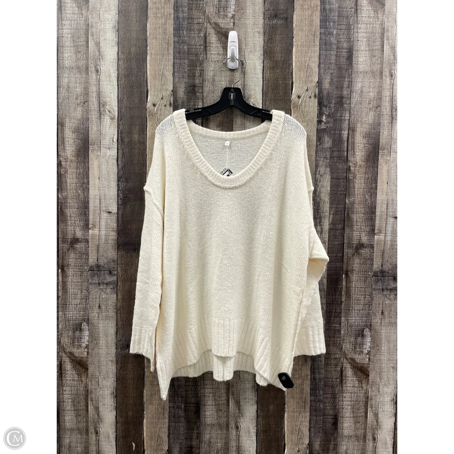 Sweater By Cmf In Ivory, Size: M