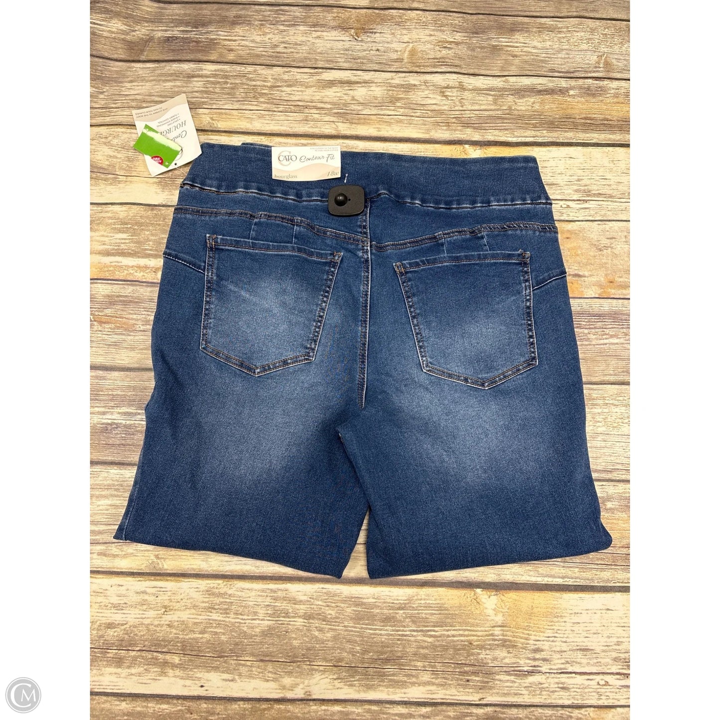 Jeans Straight By Cato In Blue Denim, Size: 18