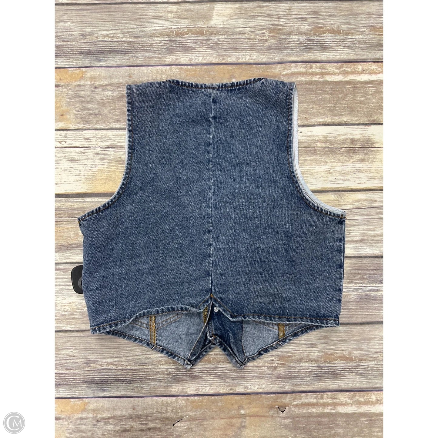 Vest Other By Cmf In Blue Denim, Size: S