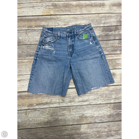 Shorts By American Eagle In Blue Denim, Size: 4