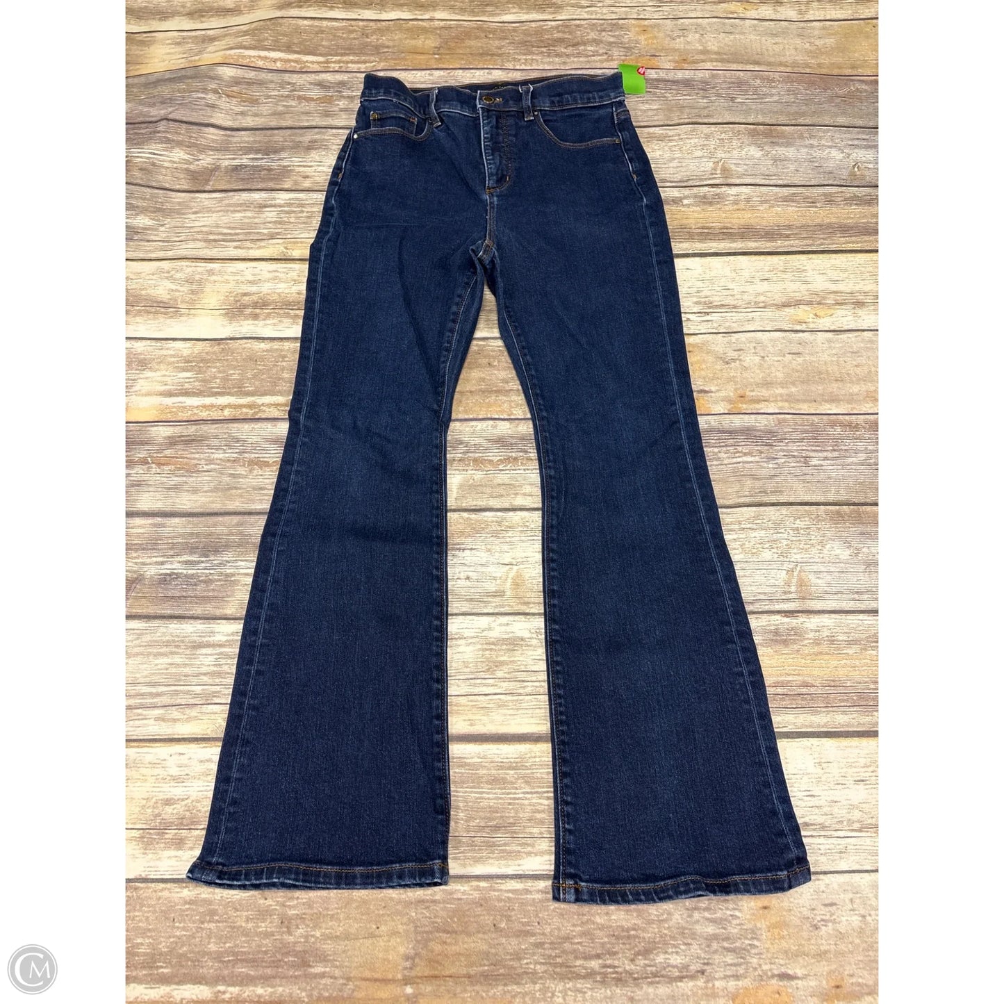 Jeans Boot Cut By Ann Taylor In Blue Denim, Size: 6p