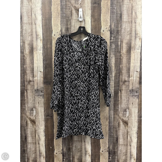 Dress Casual Short By Loft In Black & White, Size: L
