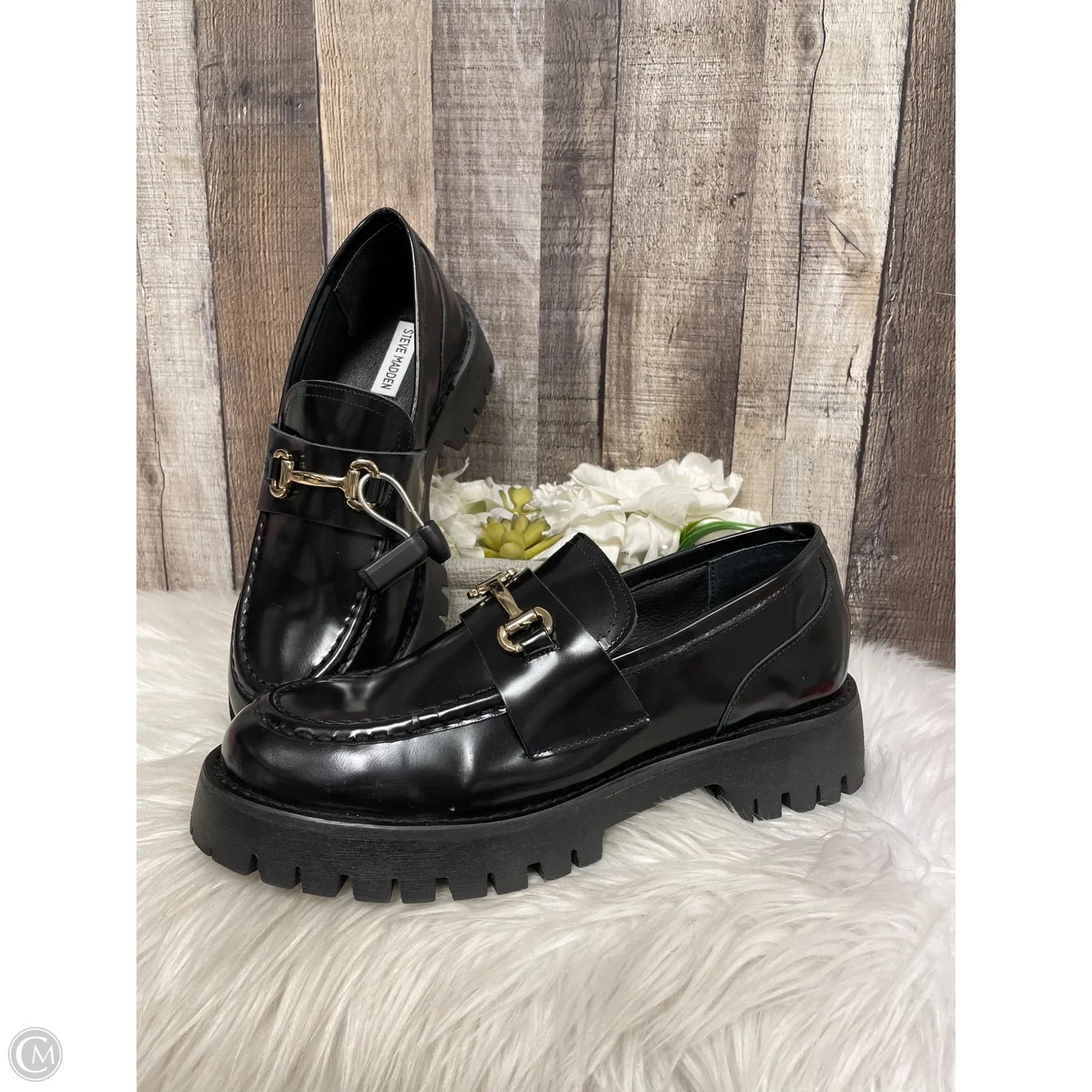 Shoes Heels Platform By Steve Madden In Black, Size: 11