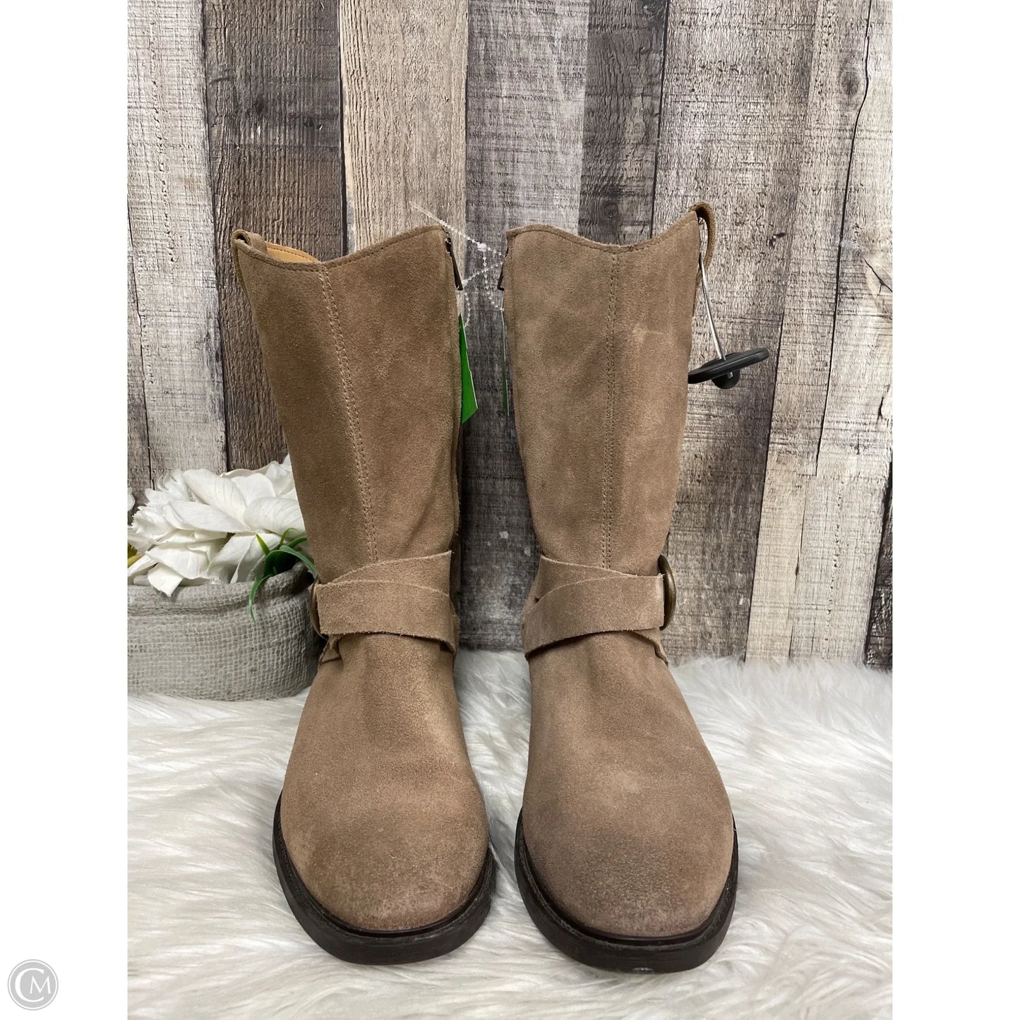 Boots Designer By Ugg In Tan, Size: 9